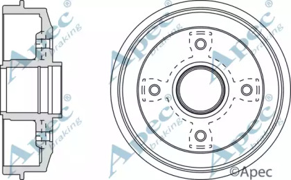 Тормозный барабан APEC braking DRM9103