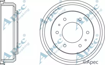 Тормозный барабан APEC braking DRM9195