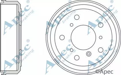 Тормозный барабан APEC braking DRM9508