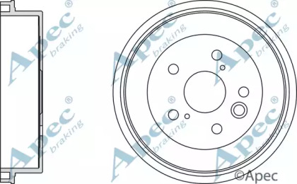 Тормозный барабан APEC braking DRM9524