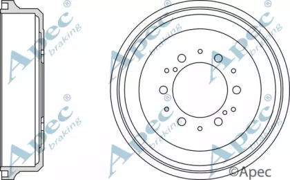 Тормозный барабан APEC braking DRM9900