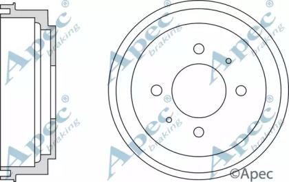 Тормозный барабан APEC braking DRM9946