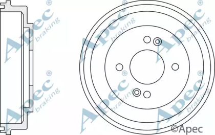 Тормозный барабан APEC braking DRM9947