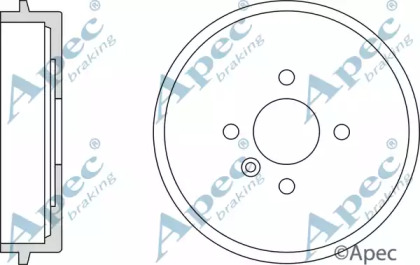 Тормозный барабан APEC braking DRM9954