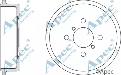 Тормозный барабан APEC braking DRM9966