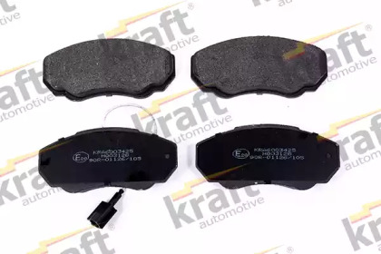 Комплект тормозных колодок KRAFT AUTOMOTIVE 6003425