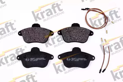 Комплект тормозных колодок KRAFT AUTOMOTIVE 6006000