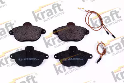 Комплект тормозных колодок KRAFT AUTOMOTIVE 6006025