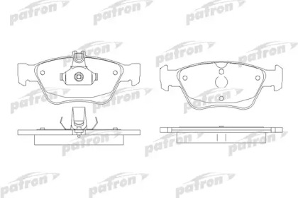 Комплект тормозных колодок PATRON PBP1049