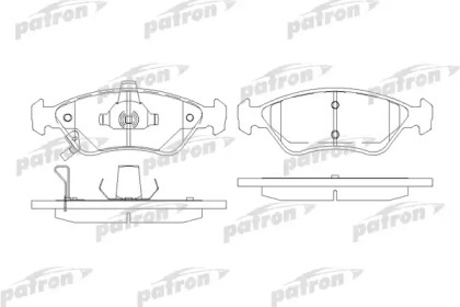 Комплект тормозных колодок PATRON PBP1125