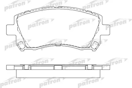 Комплект тормозных колодок PATRON PBP1327