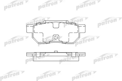 Комплект тормозных колодок PATRON PBP472