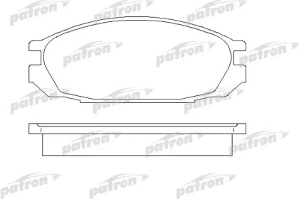 Комплект тормозных колодок PATRON PBP937