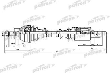 Вал PATRON PDS0100