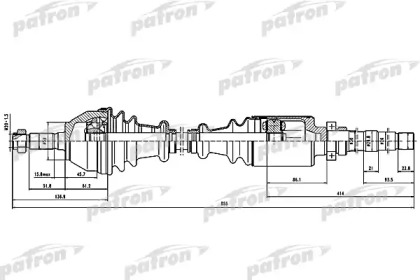 Вал PATRON PDS0101