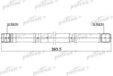 Вал PATRON PDS0448