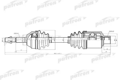 Вал PATRON PDS0619