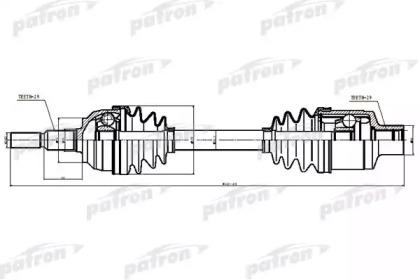 Вал PATRON PDS0622