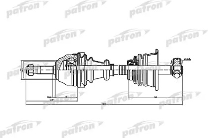 Вал PATRON PDS1074