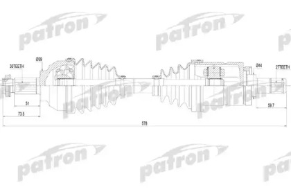 Вал PATRON PDS4620