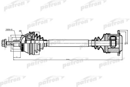 Вал PATRON PDS9038