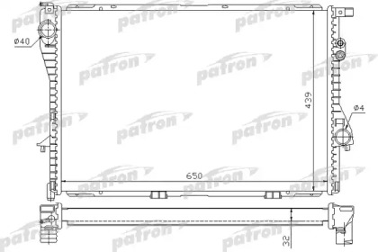 Теплообменник PATRON PRS3388