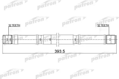 Вал PATRON SR20LH