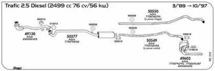 Резиновые полоски SIGAM 050013