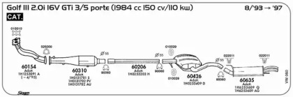 Глушитель SIGAM VW060