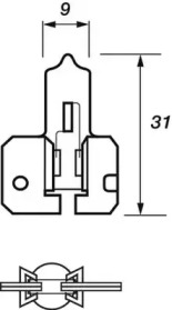 Лампа накаливания MOTAQUIP VBU479