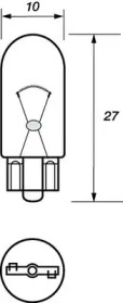 Лампа накаливания MOTAQUIP VBU501