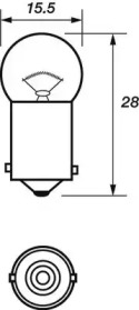 Лампа накаливания MOTAQUIP VBU989