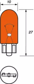 Лампа накаливания MOTAQUIP LVEB501A