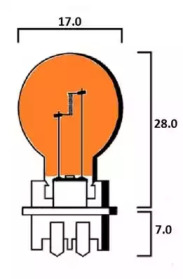 Лампа накаливания MOTAQUIP VBU12181