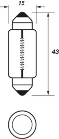 Лампа накаливания MOTAQUIP VBU270