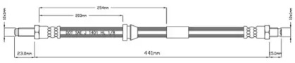 Шлангопровод MOTAQUIP VBH740