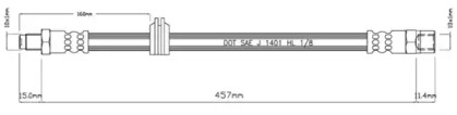 Шлангопровод MOTAQUIP VBH955