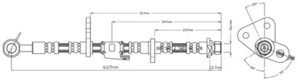 Шлангопровод MOTAQUIP VBJ216