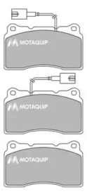 Комплект тормозных колодок MOTAQUIP LVXL1675