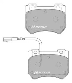 Комплект тормозных колодок MOTAQUIP LVXL1700