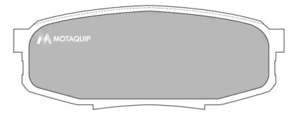 Комплект тормозных колодок MOTAQUIP LVXL1702