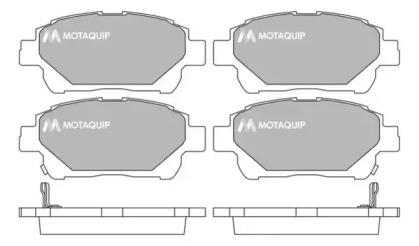 Комплект тормозных колодок MOTAQUIP LVXL1713