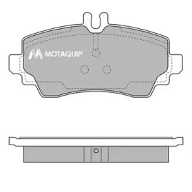 Комплект тормозных колодок MOTAQUIP LVXL232