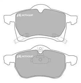 Комплект тормозных колодок MOTAQUIP LVXL286