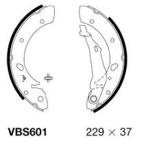 Комлект тормозных накладок MOTAQUIP VBS601