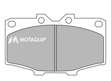 Комплект тормозных колодок MOTAQUIP LVXL421