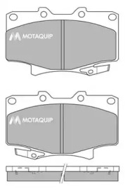 Комплект тормозных колодок MOTAQUIP LVXL453