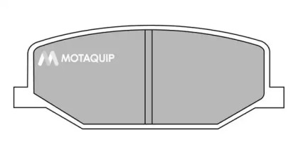 Комплект тормозных колодок MOTAQUIP LVXL528