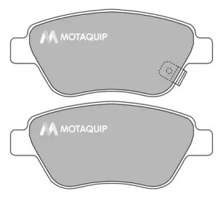 Комплект тормозных колодок MOTAQUIP LVXL1320