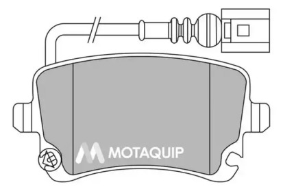 Комплект тормозных колодок MOTAQUIP LVXL1327